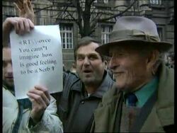 SERBIA: PRESIDENT MILOSEVIC DENIES THAT HE STOLE LOCAL ELECTIONS News Clip