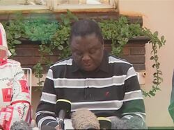 WRAP Oppos leader Tsvangirai pulls out of elex run-off, presser News Clip