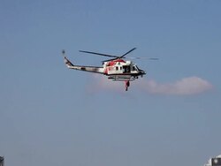 HD:Coast Guard Helicopter Stock Footage