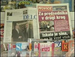Ex-PM Lojze Peterle ahead in presidential election, but faces runoff News Clip