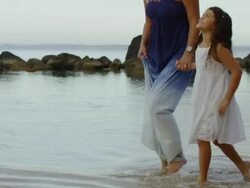 Ethnic Mother and Daughter Playing Stock Footage
