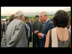 Prince Charles arrives in Delhi News Clip