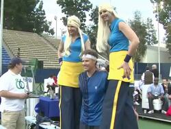 K-Swiss Global Tennis Showdown Stock Footage