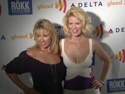 Ramona Singer and Alex McCord  Stock Footage