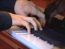 The pianist. Stock Footage