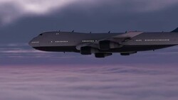 Commercial airplane Stock Footage