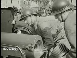 France army training Renault tank Instructional Video