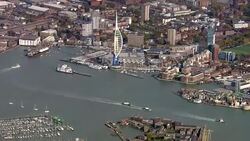 Royal Navy Explode WW2 Bomb Found In Portsmouth Harbour News Clip