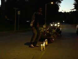 News Report Offers New Details Of Encounter Between Michael Brown And Ferguson Cop Stock Footage