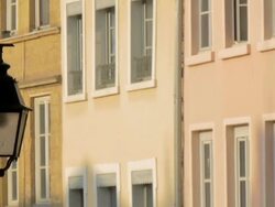 Pentes de la Croix-Rousse,Lyon,CU, ZO Stock Footage