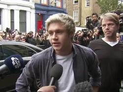 Band Aid 30 Recording Niall Horan Arrival News Clip