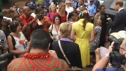 William and Kate continue tour as royals seek charges over topless photos News Clip