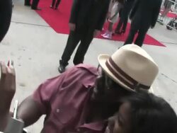 Cedric the Entertainer at The Karate Kid Premiere in Westwood at the Celebrity Sightings in Los Angeles at Los Angeles CA. (Footage by WireImage Video/GettyImages) Stock Footage