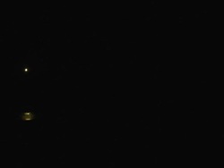 Fireworks show, digital composite Stock Footage