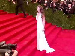 Dylan Lauren at "PUNK: Chaos To Couture" Costume Institute Gala Stock Footage