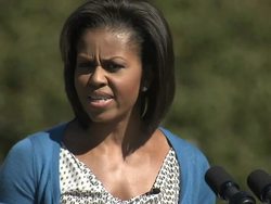 Michelle Obama speaks to kids on healthy eating News Clip