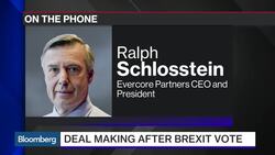 Ralph Schlosstein on Post-Brexit Deal Making News Clip