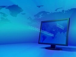 Digital Information Stock Footage