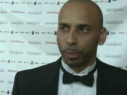 INTERVIEW: Robert Anthony Jackson shares his personal connection to kidney disease at The 2012 Diamond Awards - Hosted by The Not Alone Foundation on 3/17/2012 in Atlanta, GA Stock Footage