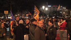 CLEAN : Protests in Catalonia after independence leaders held News Clip