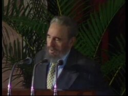 DOMINICAN REPUBLIC: CUBAN LEADER FIDEL CASTRO VISIT News Clip