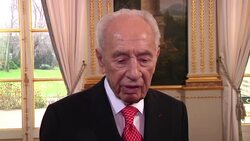 Shimon Peres meets French president Francois Hollande, comments on Hamas Instructional Video