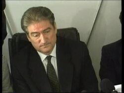 ALBANIA: TIRANA: OSCE DELEGATION ARRIVE FOR CRISIS TALKS News Clip