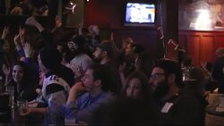 New England Patriots fans watched the Super Bowl in bars throughout Boston including at Common Ground in Boston's Allston neighborhood. The Patriots won the Super Bowl, defeating the Seattle Seahaws 28-24. (Feb. 2) News Clip