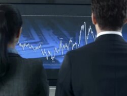 HD: Colleagues Being Glad For The Financial Success Stock Footage