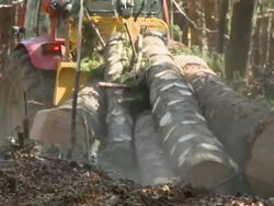 HD: Tractor at work Stock Footage