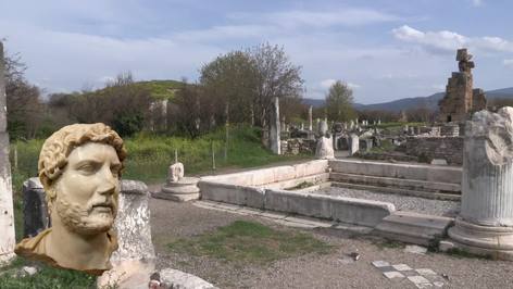 Turkey, Aphrodisias - Hadrian's Baths