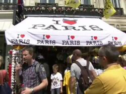 I Love Paris Tourist Shop on the Champs Elysees News Clip
