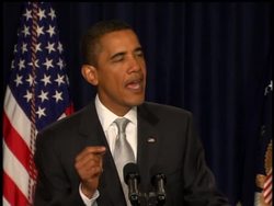 President Barack Obama is keeping up the drumroll for health insurance change, saying new government figures paint a grim picture of 6 million Americans losing their coverage. News Clip