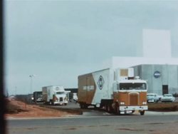 Montage: moving Surveyor spacecraft from NASA Stock Footage