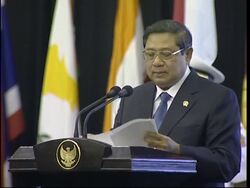 President's keynote speech to Asian lawmakers on financial crisis News Clip