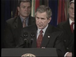 President Bush signs new defence bill News Clip
