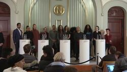 Music stars, including Queen Latifah and Steven Tyler, speak ahead of Nobel Peace Prize Concert in Oslo News Clip