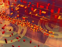 Abstract Dynamic Element Stock Footage