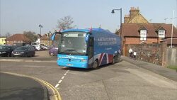 Conservative battlebus arrives in Thanet News Clip