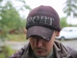 War Devastation in Eastern Ukraine - Semyonovka - interview Stock Footage