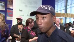 Pharrell, Taraji P. Henson, Octavia Spencer, Janelle Monea walk red carpet at TIFF for Ã¢Â€Â˜Hidden FiguresÃ¢Â€Â™ Instructional Video