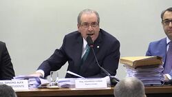CLEAN : Brazils Cunha tells ethics committee he feels wronged News Clip