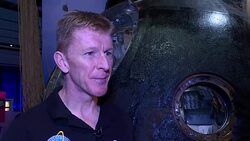 Interview with Tim Peake re Returning to Space 2 News Clip