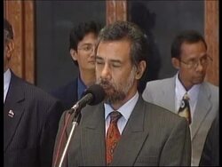 INDONESIA: E. TIMOR: LEADERS TRY TO SECURE PEACE News Clip