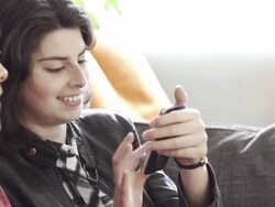 Text & chat    LI Stock Footage