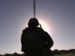 1 Scots Troops Boarding RAF Chinook in Afghanistan News Clip