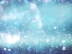 Abstract particles (light blue) - Loop Stock Footage