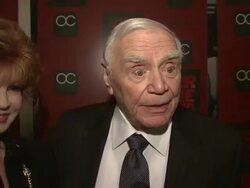 INTERVIEW: Ernest Borgnine on being excited to be out tonight, on what was appealing to him about this filmÃ‰. Stock Footage