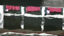 Reflections of brothels and sex shops in the famous red light district of Amsterdam, Holland Stock Footage