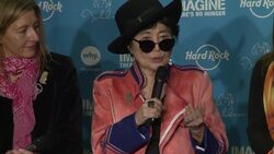 CLEAN : Yoko Ono in Japan promotes News Clip